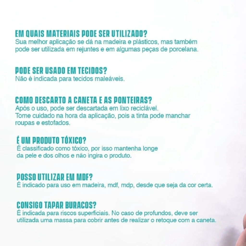 Caneta Corretiva Pinta Risco